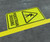 Pedestrian Crossing - Floor Marking Sign