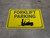 Forklift Parking with Icon - Floor Marking Sign