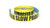 Crosswalk Slow Proceed With Caution - Inline Printed Floor Marking Tape