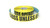 Do Not Cross Unless Operating Machine - Inline Printed Floor Marking Tape