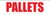 Pallets - Inline Printed Floor Marking Tape