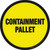 Containment Pallet Floor Sign