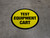 Test Equipment Cart Floor Sign