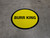 Burr King Floor Sign