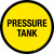 Pressure Tank Floor Sign
