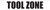 Tool Zone - Inline Printed Floor Marking Tape