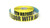 Wet Floor with Hazard Stripes - Inline Printed Floor Marking Tape