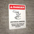 Anhydrous Ammonia with Icon - Portrait Wall Sign