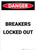 Breakers Locked Out - Portrait Wall Sign