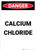 Calcium Chloride - Portrait Wall Sign