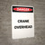 Crane Overhead - Portrait Wall Sign