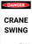 Crane Swing - Portrait Wall Sign