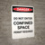 Do Not Enter Confined Space - Portrait Wall Sign