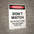 Do Not Watch Arc Welder - Portrait Wall Sign