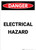 Electrical Hazard - Portrait Wall Sign