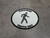 Pedestrian Traffic Only Floor Sign