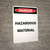 Hazardous Materials - Portrait Wall Sign