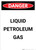 Liquid Petroleum Gas - Portrait Wall Sign