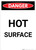 Hot Surface - Portrait Wall Sign