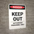 Keep Out - Authorized Personnel Only - Portrait Wall Sign