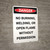 No Burning Welding Or Open Flame - Portrait Wall Sign