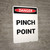 Danger: Pinch Point - Portrait Wall Sign