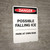 Danger: Possible Falling Ice/Park At Own Risk - Portrait Wall Sign