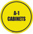 A-1 Cabinets Floor Sign