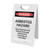 Asbestos Hazard Wear Respiratory Protection - A-Frame Sign