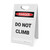Do Not Climb - A-Frame Sign