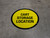 Cart Storage Location Floor Sign