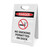 No Smoking Permitted On Dock With Symbol - A-Frame Sign