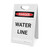 Water Line - A-Frame Sign