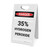35% Hydrogen Peroxide - A-Frame Sign