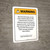 Warning: Prop 65 - Bisphenol A Exposure from Canned and Bottled Foods and Beverages Warning