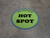 Line Clearance Hot Spot Floor Sign