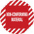 Non-Conforming Material - Floor Sign