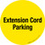 Extension Cord Parking Floor Sign