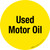 Used Motor Oil Floor Sign