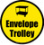 Envelope Trolley Floor Sign