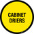 Cabinet Driers Floor Sign