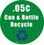 .05Ì_ÌÇåÎÌàÌ_åÇåÎå¢ Can & Bottle Recycle Floor Sign