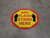 Arc Flash Stand Here Floor Sign
