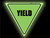 Glow: Yield - Floor Sign