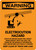 Warning: Electrocution Hazard Serious Injury Will Result - Portrait Wall Sign