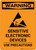 Warning: Sensitive Electronic Devices - Use Precautions - Portrait Wall Sign