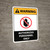Warning: Authorized Personnel Only ANSI - Portrait Wall Sign