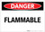 Danger: Flammable Landscape - Label