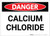 Danger: Calcium Chloride - Label