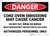 Danger: Coke Oven Emissions May Cause Cancer - Label
